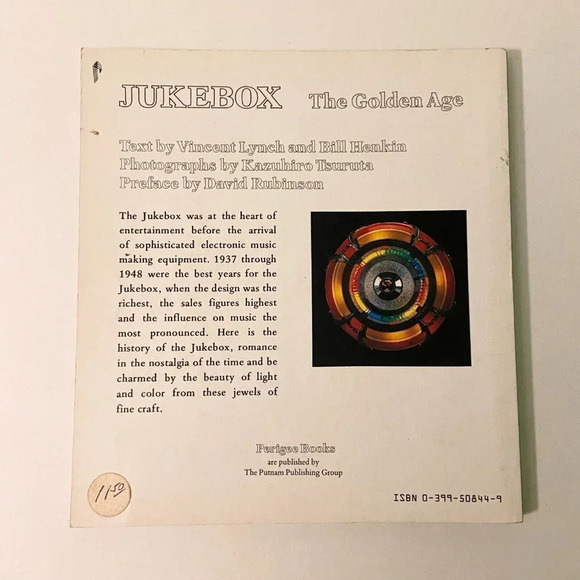 1983 Jukebox The Golden Age Vincent Lynch &  Bill Henkin Paperback Perigee Book - Picture 4 of 16